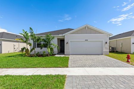 New construction Single-Family house 8990 Dahlia Circle, Port Saint Lucie, FL 34986 - photo 0