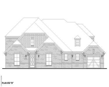 New construction Single-Family house Plan 859, 1317 Limestone Ridge, Mansfield, TX 76063 - photo