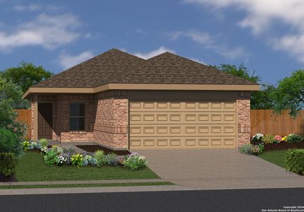 New construction Single-Family house 9406 Graze Land, San Antonio, TX 78211 Alpine- photo 0