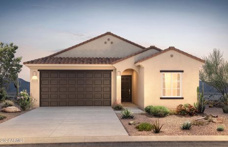 New construction Single-Family house 5056 S 251St Drive, Buckeye, AZ 85326 Lavender- photo 0