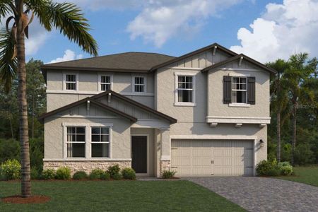 New construction Single-Family house 9358 Crescent Ray Drive, Wesley Chapel, FL 33545 Renau- photo 0 0