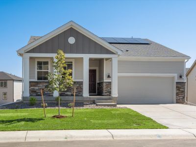 New construction Single-Family house 1659 Rumley Creek Drive, Windsor, CO 80550 The Cherry Creek- photo 0