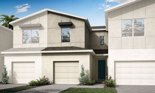 New construction Townhouse house 1114 Turquoise Waves Cove, Kissimmee, FL 34747 - photo 2 2