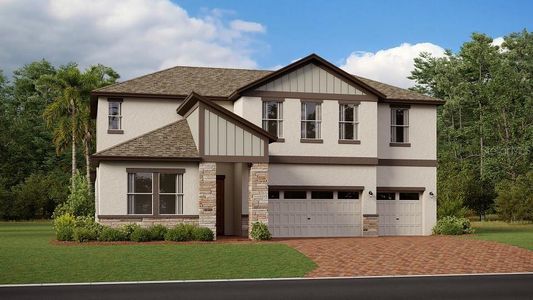 New construction Single-Family house 12564 Bergstrom Bay Drive, Riverview, FL 33579 Whitney- photo 0 0