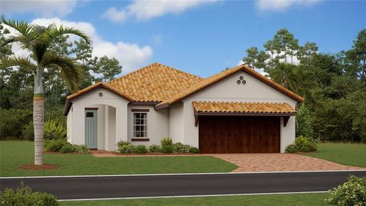 New construction Single-Family house 17140 Holly Well Avenue, Wimauma, FL 33598 Splendor II- photo 0