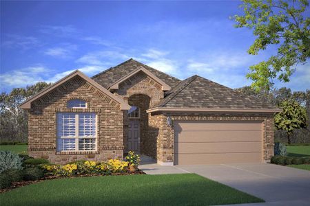 New construction Single-Family house 11532 Wolfhound Drive, Fort Worth, TX 76052 Portales- photo 0