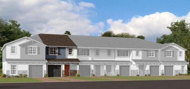 New construction Townhouse house 4713 New Orleans Cove, Oviedo, FL 32765 San Jose - B- photo