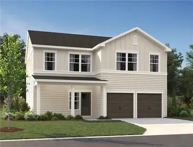 New construction Single-Family house 2128 Boxwood Circle, Conyers, GA 30094 - photo 0