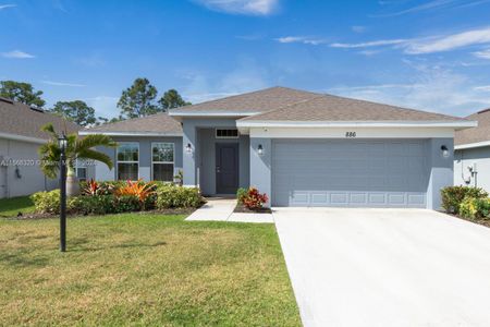 New construction Single-Family house 886 Ne Whistling Duck Way, Port St. Lucie, FL 34983 - photo 0 0