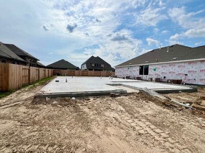 Construction progress - 31747 Redbud Blossom Lane