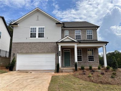 New construction Single-Family house 325 Foxhill Drive, Dawsonville, GA 30534 Savoy Homeplan- photo 0