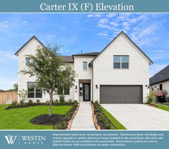 New construction Single-Family house 503 Boot Springs Drive, New Caney, TX 77357 The Carter IX- photo 0