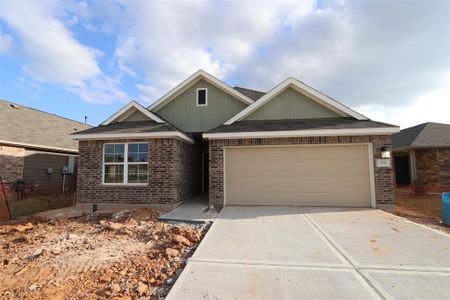 New construction Single-Family house 924 Gentle Moss Drive, Magnolia, TX 77354 Freestone- photo 0 0