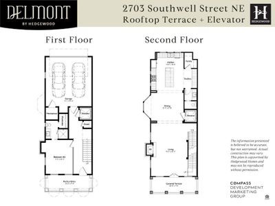 New construction Single-Family house 2703 Southwell Street Ne, Atlanta, GA 30305 Plan: 18 - Rooftop Terrace & Elevator Included- photo