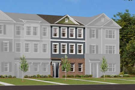 New construction Townhouse house 408 Matthews-Indian Trail Road, Indian Trail, NC 28079 - photo 0