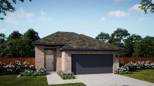 New construction Single-Family house 12405 Sea Gull Way, Manor, TX 78653 Tatum Plan- photo 0 0