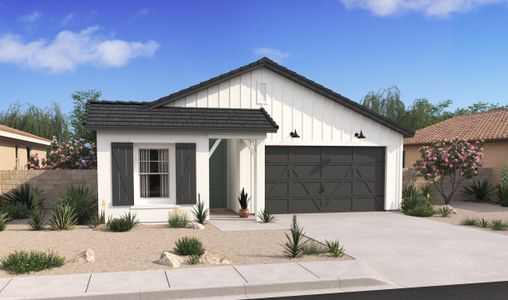 New construction Single-Family house 16685 N Lunar St, Maricopa, AZ 85138 Orinoco- photo 0 0
