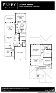New construction Single-Family house 2619 Suncadia Lane, San Antonio, TX 78245 Design 2594W- photo 6 6