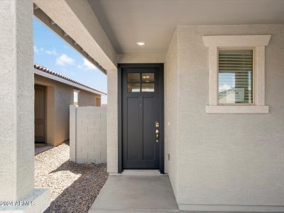 New construction Single-Family house 40115 W Wade Drive, Maricopa, AZ 85138 Olive- photo 4 4