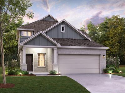 New construction Single-Family house 21675 Wave Hollow Drive, Cypress, TX 77433 Gardenia - Smart Series- photo 0 0