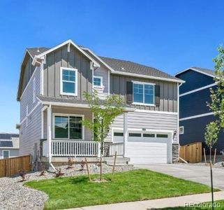 New construction Single-Family house 18374 Prince Hill Circle, Parker, CO 80134 HOLCOMBE- photo 0 0