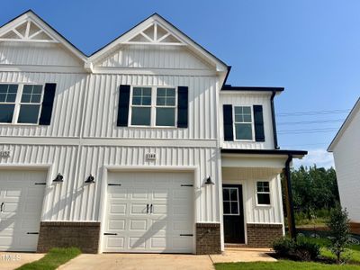 New construction Townhouse house 148 S Mistflower Street, Clayton, NC 27520 - photo 0