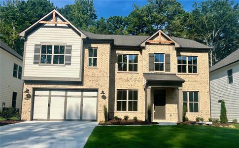 New construction Single-Family house 3806 Creek Stone Way, Tucker, GA 30084 Nottely- photo 0