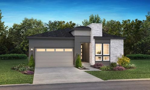 New construction Single-Family house 6665 Fawn Path Lane, Castle Pines, CO 80108 4085 Traditions Exterior Modern Prairie- photo 1 1