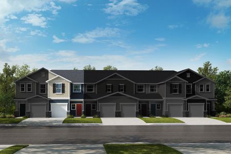 New construction Townhouse house Plan 1359, 10807 Ponderosa Service Rd., Raleigh, NC 27614 - photo