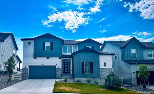 New construction Single-Family house 5699 Amarosa Drive, Parker, CO 80134 - photo 0 0