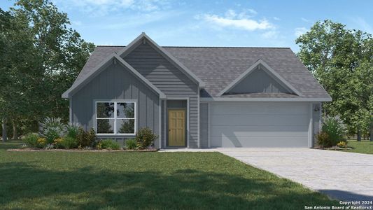 New construction Single-Family house 1711 Redchinned Drive, Lockhart, TX 78644 The Lakeway- photo 0 0