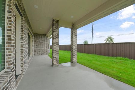 New construction Single-Family house 4303 Golden Ridge Circle, Manvel, TX 77578 Plan 5042 Exterior D- photo 39 39