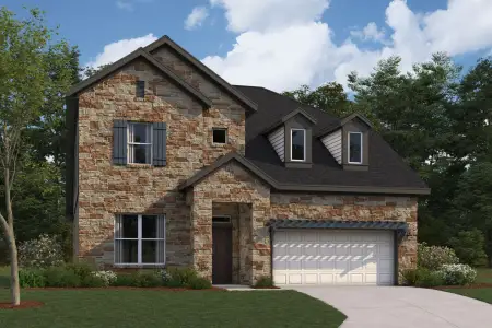 New construction Single-Family house 3628 Prosper Road, Leander, TX 78641 Belmont II- photo 0 0