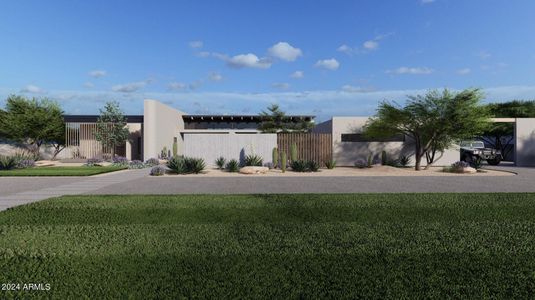 Rendering Front yard