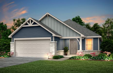 New construction Single-Family house Becket, 801 Altapass Hills, Seguin, TX 78155 - photo