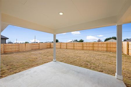 New construction Single-Family house 117 Bosco Rd, Hutto, TX 78634 Medina Homeplan- photo 35 35