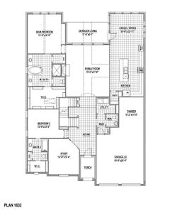New construction Single-Family house 4812 Cordwood, Celina, TX 75078 Plan 1632- photo 1