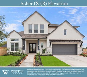 New construction Single-Family house 4627 Mountain Laurel Drive, Manvel, TX 77578 The Asher IX- photo 0 0