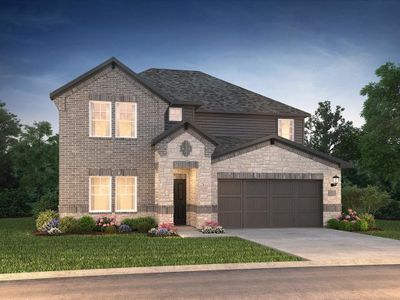 New construction Single-Family house 671 Briar Drive, Lavon, TX 75166 The Hartlee- photo 0