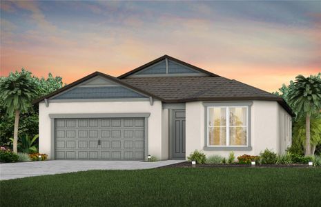 New construction Single-Family house 3022 Forest Meadow Avenue, Valrico, FL 33594 Heston- photo 0