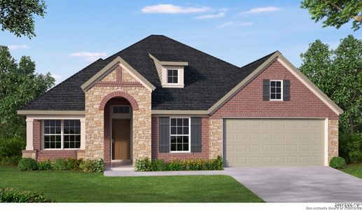 New construction Single-Family house 1685 Hidden Fox, New Braunfels, TX 78132 The Fairlane- photo 0