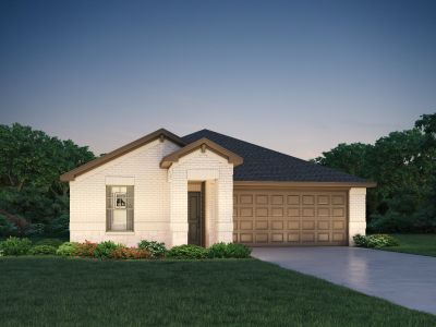 New construction Single-Family house 8514 Treetop Heights Drive, Mont Belvieu, TX 77523 The Briscoe (820)- photo 0 0