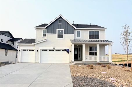 New construction Single-Family house 523 Penn Road, Elizabeth, CO 80107 Stonehaven- photo 1 1