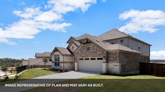 New construction Single-Family house 2321 Magnolia Hill Drive, Leander, TX 78641 The Fitzgerald- photo 1 1