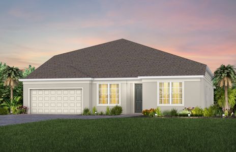 New construction Single-Family house Easley Grand, 17715 Saw Palmetto Avenue, Clermont, FL 34714 - photo