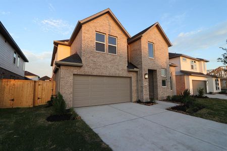 New construction Single-Family house 9843 Sunflower Mist Lane, Richmond, TX 77407 Bordeaux- photo 1 1
