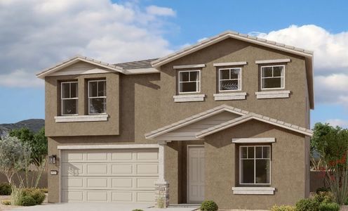 New construction Single-Family house 32259 N Saddlehorn Dr, San Tan Valley, AZ 85140 Daisy Homeplan- photo 0 0