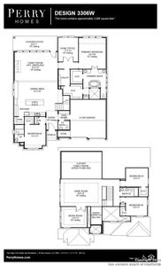 New construction Single-Family house 5751 Tug Point, New Braunfels, TX 78130 Design 3306W- photo 1 1