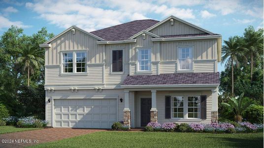 New construction Single-Family house 2633 Lavender Loop, Green Cove Springs, FL 32043 Brio- photo 0 0