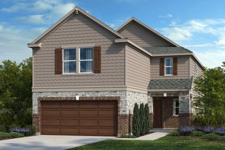 New construction Single-Family house Plan 2458, 3805 Tufino Lane, Round Rock, TX 78665 - photo